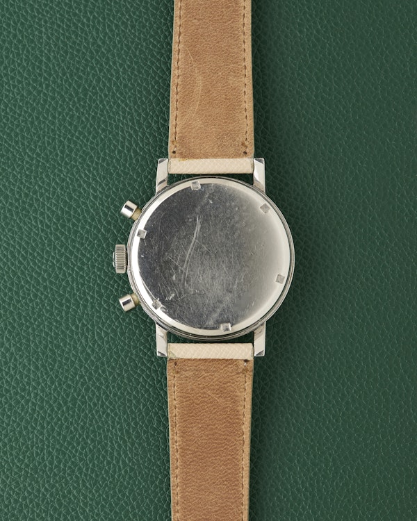 Zenith A271 Slate Sunburst Grey Vintage Chronograph - image 9