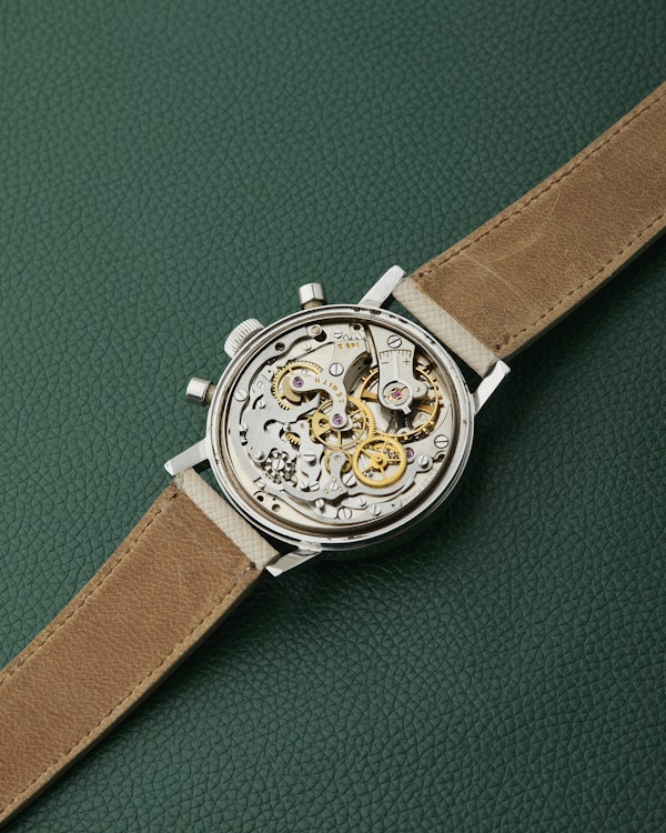 Zenith A271 Slate Sunburst Grey Vintage Chronograph - image 11