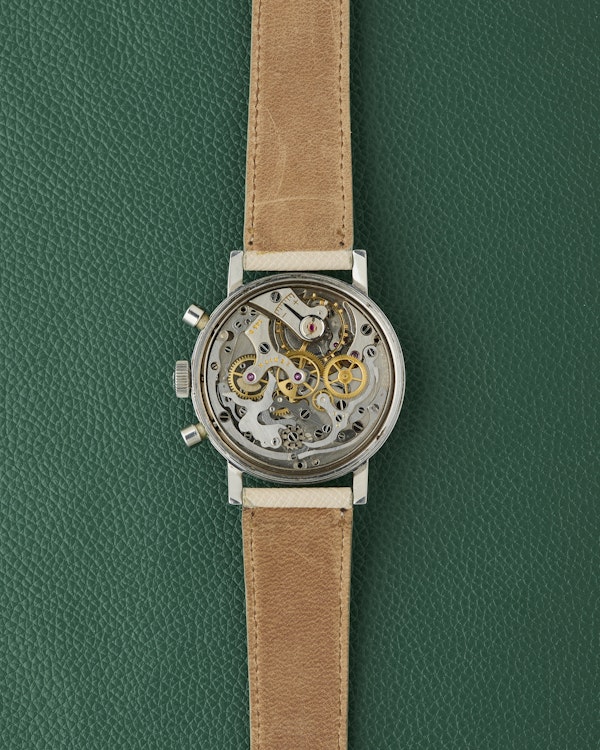 Zenith A271 Slate Sunburst Grey Vintage Chronograph - image 10