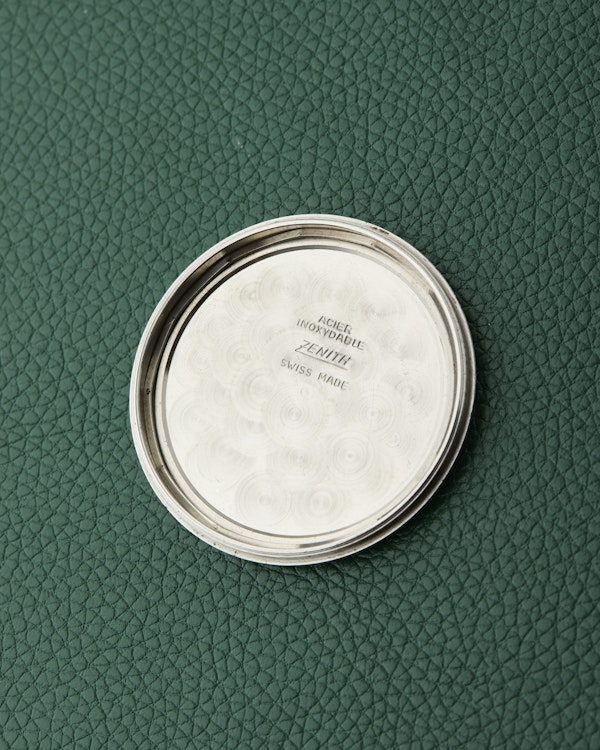 Zenith A271 Slate Sunburst Grey Vintage Chronograph - image 13