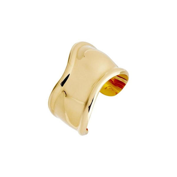 Elsa Peretti for Tiffany 18k Gold Bone cuff - image 2