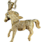 Gold Large Articulated Horse Pendant 9ct solid gold with Chain. Mark Constable Unit 301 - image 2