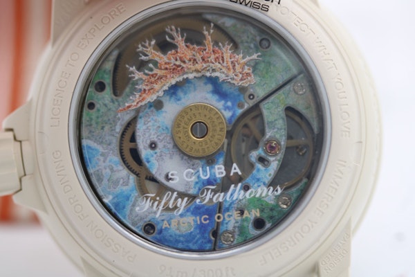 Swatch Scuba Fifty Fathoms Blancpain Scuba Fifty Fathoms Arctic Ocean - image 8