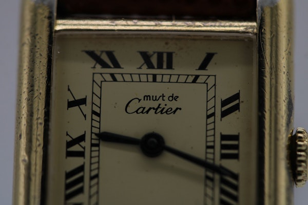 Cartier Tank Must De Cartier Tank New Strap Some Paperwork and Cartier pouch - image 8