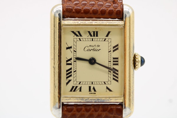 Cartier Tank Must De Cartier Tank New Strap Some Paperwork and Cartier pouch - image 9