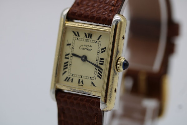 Cartier Tank Must De Cartier Tank New Strap Some Paperwork and Cartier pouch - image 7