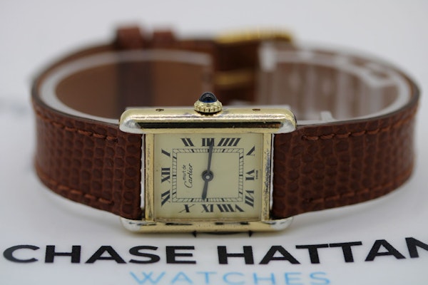 Cartier Tank Must De Cartier Tank New Strap Some Paperwork and Cartier pouch - image 11