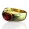 1.5ct Natural Ruby • 18k Yellow Gold • French Mark - image 5