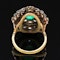Lovely Colombian Emerald Diamond Ring at Deco&Vintage Ltd - image 5