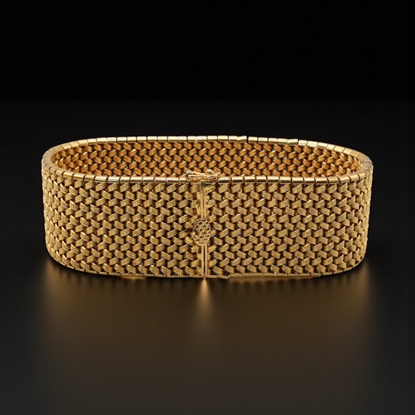 Lovely Vintage French 18ct Gold Bracelet at Deco&Vintage Ltd - image 3