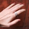 1.1ct Emerald-cut Diamond 18ct White Gold Ring at Deco&Vintage Ltd - image 2