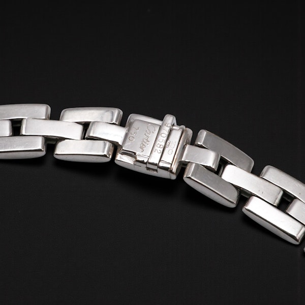 Lovely Cartier Paris 18ct White Gold Diamond Necklace at Deco&Vintage Ltd - image 6
