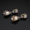 Lovely Victorian Natural Pearl And Diamond Earrings at Deco&Vintage Ltd - image 2