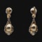 Lovely Victorian Natural Pearl And Diamond Earrings at Deco&Vintage Ltd - image 4