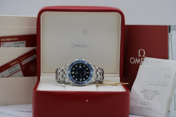 Omega Seamaster 41 2221800 Diver 300M - image 3