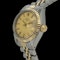 ROLEX LADY DATE STEEL/GOLG JUBILEE BRACELET CHAMPAGNE LINEN DIAL 6917 - image 2