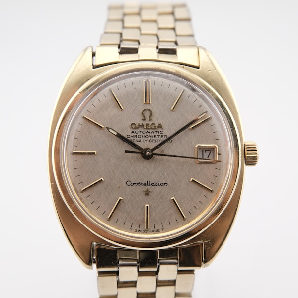 Vintage Omega Constellation Linen Dial Men's. Reference 168.017 SP - image 1