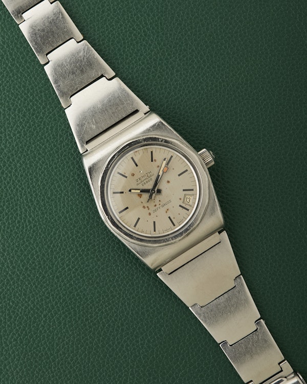 Zenith Defy Gauss Ref. A7686 Vintage Silver Dial Lobster Bracelet - image 2