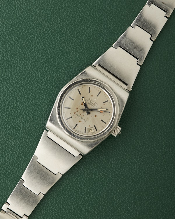 Zenith Defy Gauss Ref. A7686 Vintage Silver Dial Lobster Bracelet - image 3