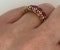Victorian Five Stone Natural Burmese Ruby Ring in 18ct Yellow Gold - image 6