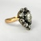 Antique Rose Cut Diamond Cluster Ring - Saddingtons Jewellery Stand 375 - image 2