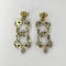 Antique Diamond Rub Over Drop Earrings - Saddingtons Jewellery Stand 375 - image 3
