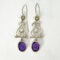 Antique Suffragette Drop Earrings - Saddingtons Jewellery Stand 375 - image 3