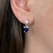Sapphire and Diamond Drop Earrings - Saddingtons Jewellery Stand 375 - image 2