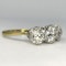Antique 2.55ct Diamond 3 Stone Ring - Saddingtons Jewellery Stand 375 - image 2