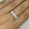 Antique 2.55ct Diamond 3 Stone Ring - Saddingtons Jewellery Stand 375 - image 3