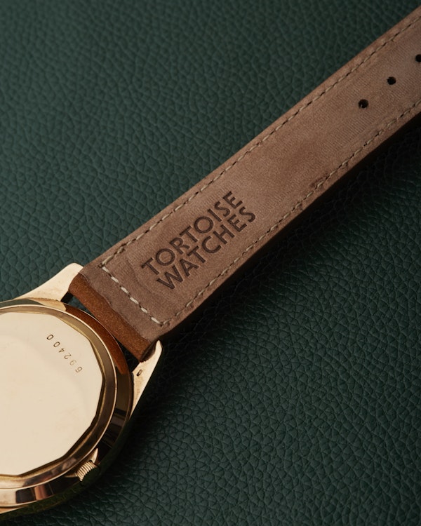 Zenith 18k Rose Gold Spillmann Case Cal.71 Automatic Vintage Watch - image 15