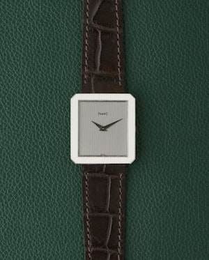 Piaget Protocole Ref.9154 White Gold 18K Vintage 18K Buckle & Box