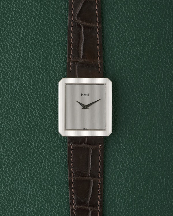 Piaget Protocole Ref.9154 White Gold 18K Vintage 18K Buckle & Box - image 1