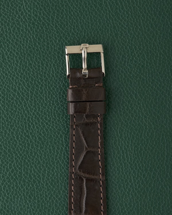 Piaget Protocole Ref.9154 White Gold 18K Vintage 18K Buckle & Box - image 11