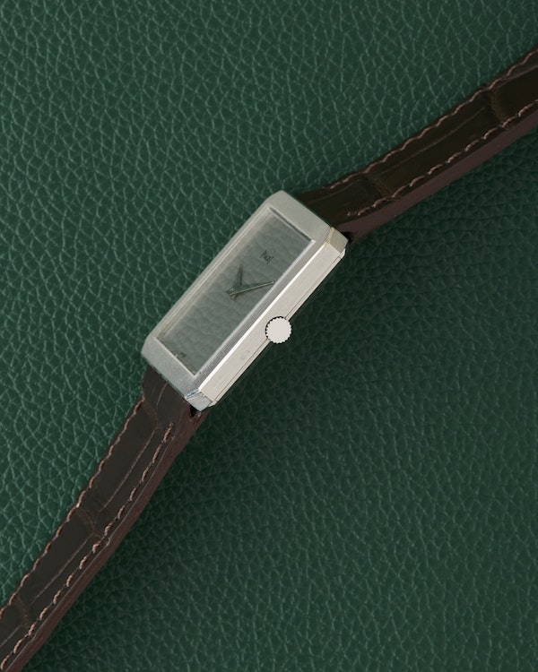 Piaget Protocole Ref.9154 White Gold 18K Vintage 18K Buckle & Box - image 4