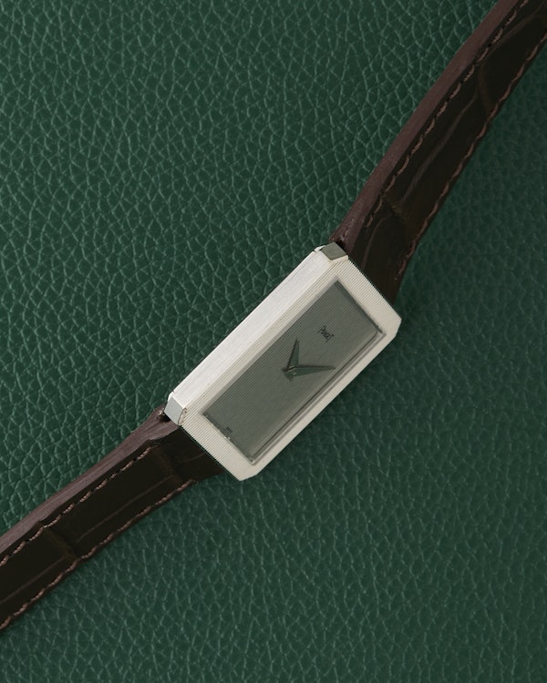 Piaget Protocole Ref.9154 White Gold 18K Vintage 18K Buckle & Box - image 5