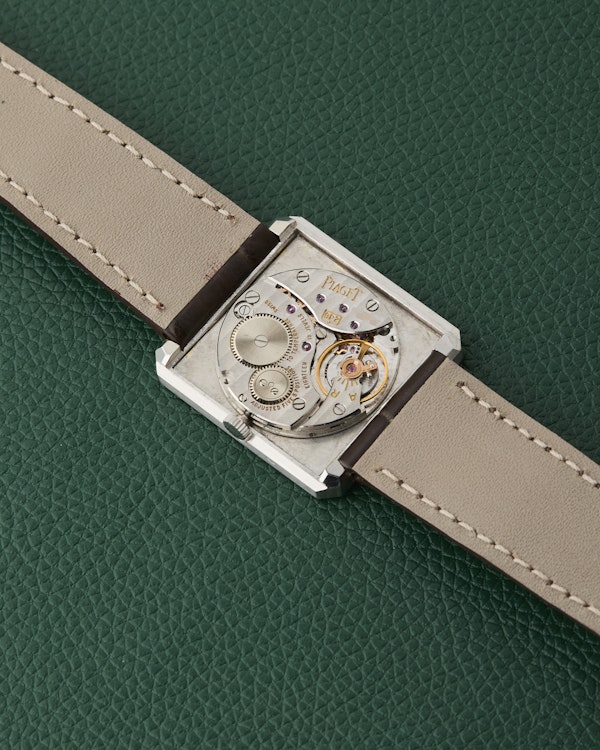 Piaget Protocole Ref.9154 White Gold 18K Vintage 18K Buckle & Box - image 10