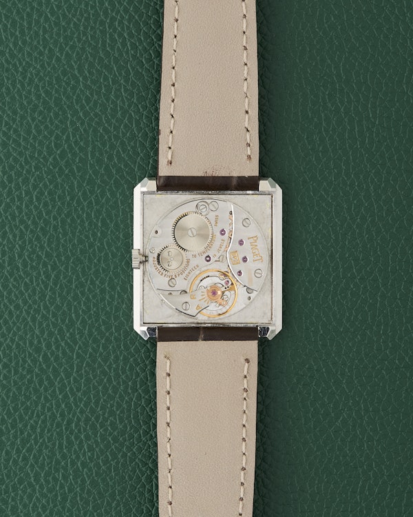 Piaget Protocole Ref.9154 White Gold 18K Vintage 18K Buckle & Box - image 9