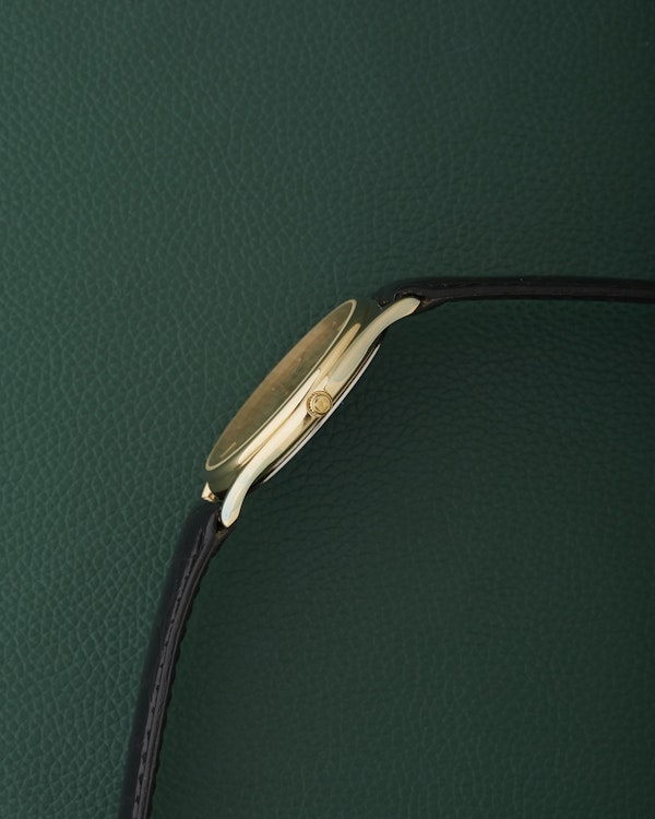 Zenith NOS Ref. 27.2190.226 Gold Plated Signed Strap & Buckle - image 4