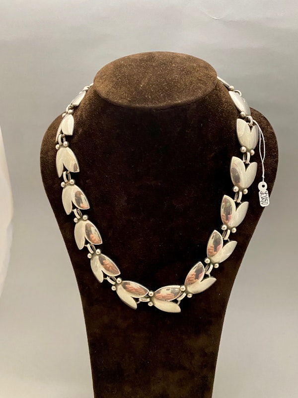 Georg Jensen Silver Necklace, SHAPIRO & Co since1979 - image 2