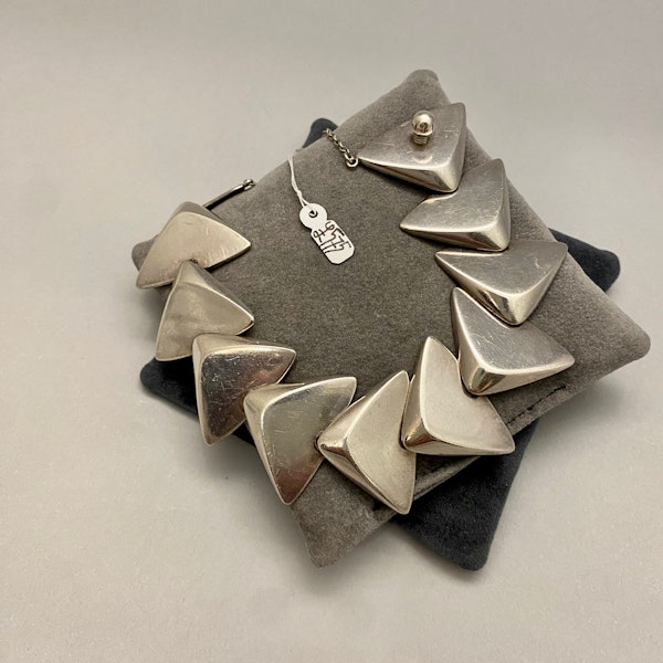 Hans Hansen Silver Bracelet, SHAPIRO & Co since1979 - image 1