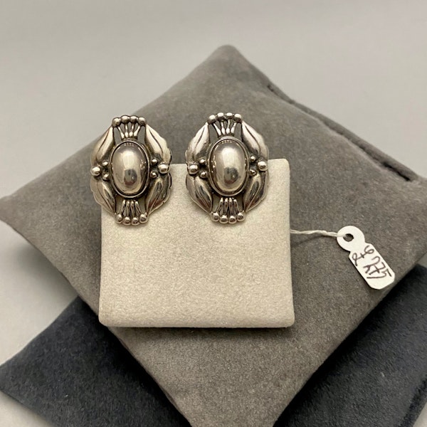 Georg Jensen Silver Earrings, SHAPIRO & Co since1979 - image 1