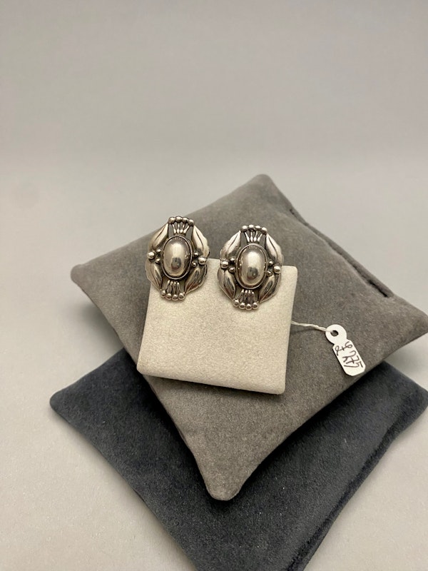 Georg Jensen Silver Earrings, SHAPIRO & Co since1979 - image 2