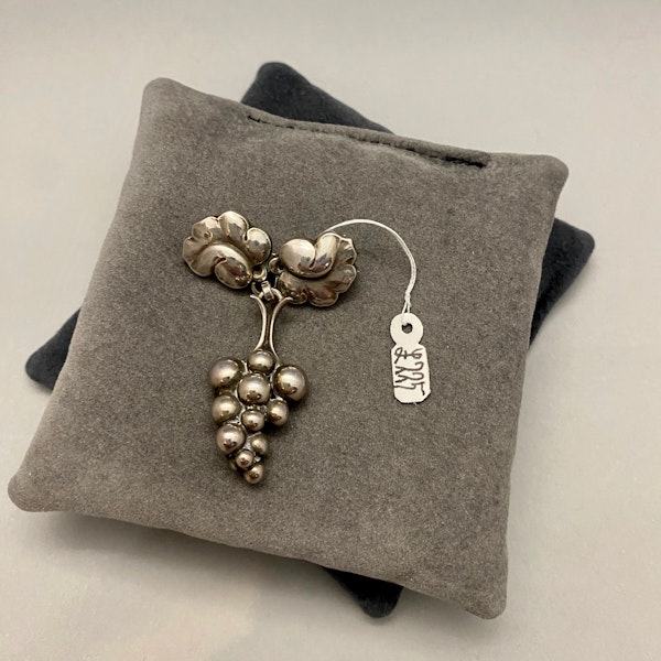 Georg Jensen Silver Brooch, SHAPIRO & Co since1979 - image 1