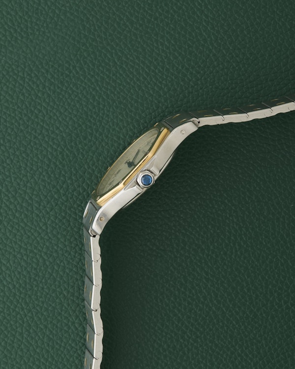 Cartier Santos Octagon Ref.187902 Two Toned 18k Yellow Gold Octagonal Bezel - image 3