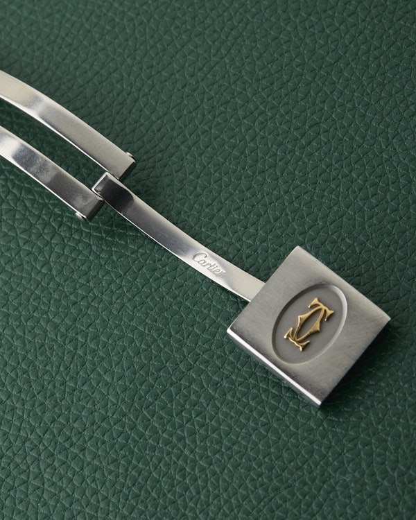 Cartier Santos Octagon Ref.187902 Two Toned 18k Yellow Gold Octagonal Bezel - image 14