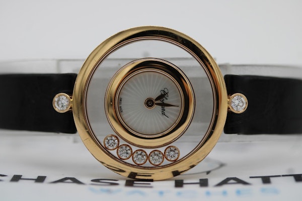 Chopard 4527 Inner & outer box 5 floating diamonds - image 11