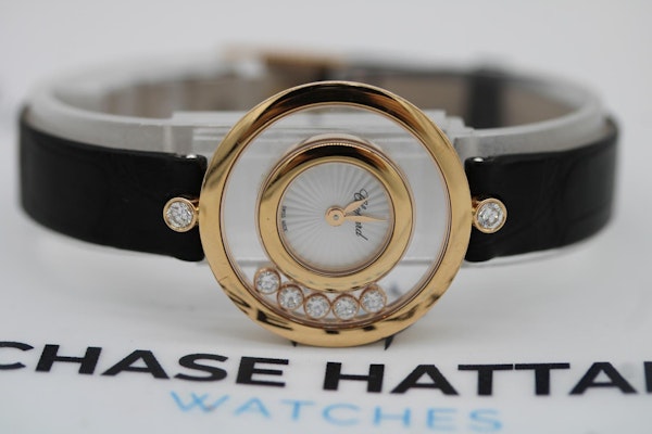 Chopard 4527 Inner & outer box 5 floating diamonds - image 8