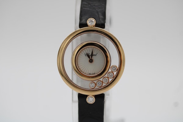 Chopard 4527 Inner & outer box 5 floating diamonds - image 9