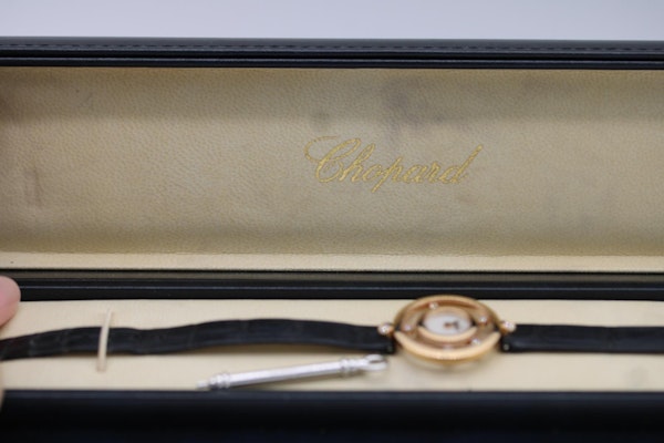 Chopard 4527 Inner & outer box 5 floating diamonds - image 4